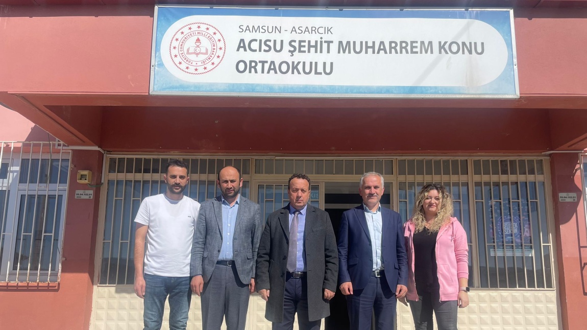 Asarcık Milli Eğitim Müdürü Mustafa ÖZDİL'in Okulumuzu Ziyareti